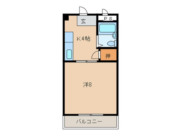 コーポひまわりの物件間取画像